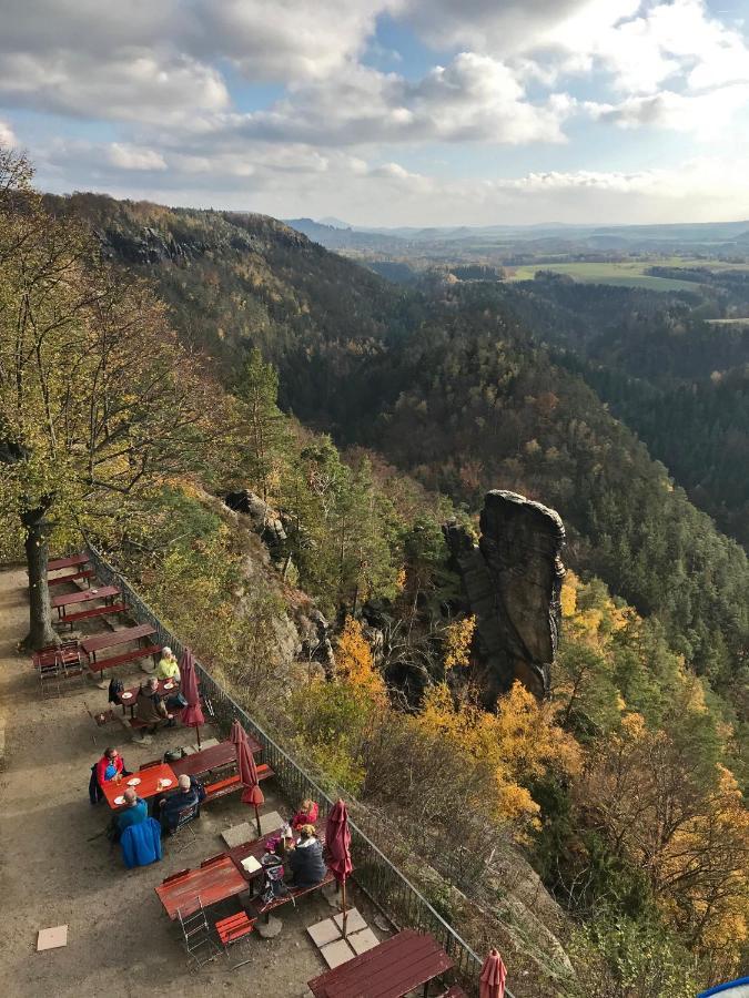 Brand-Baude Hotel Hohnstein Bagian luar foto