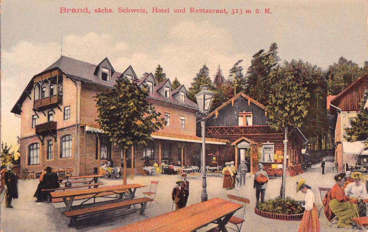 Brand-Baude Hotel Hohnstein Bagian luar foto