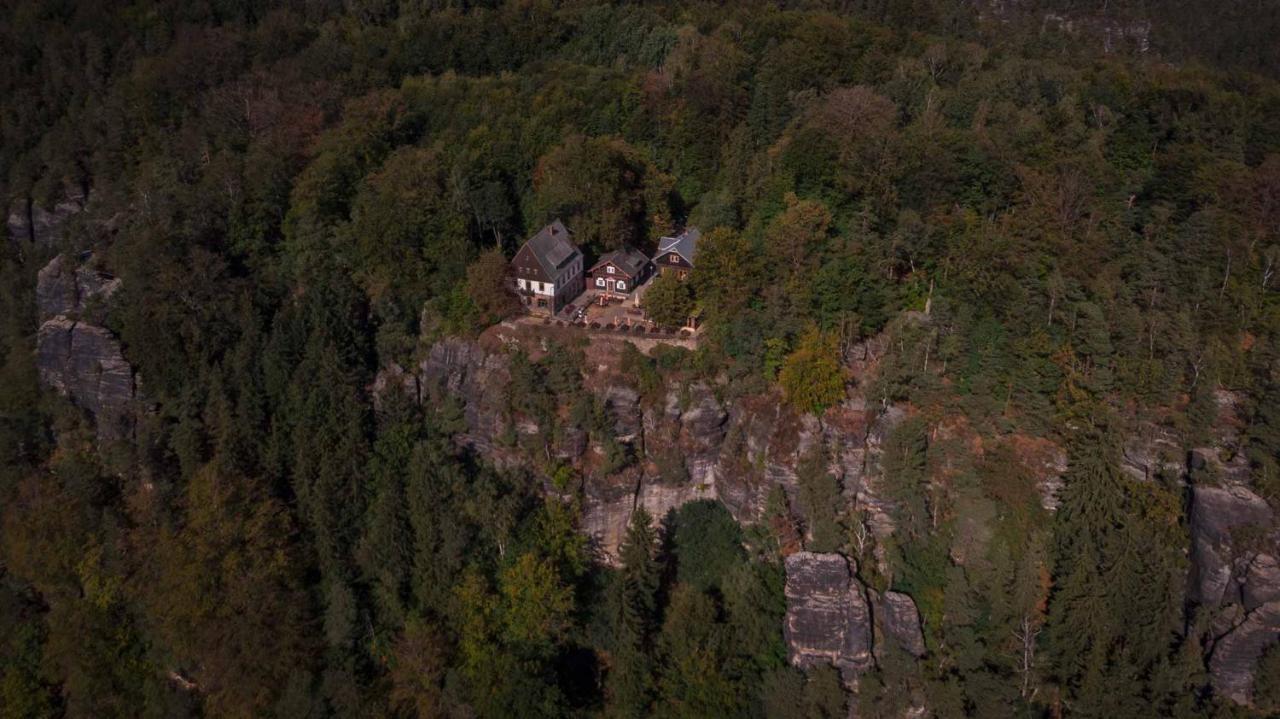 Brand-Baude Hotel Hohnstein Bagian luar foto